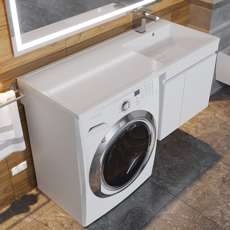 Тумба Uperwood Magenta 600мм подв белая с дверц