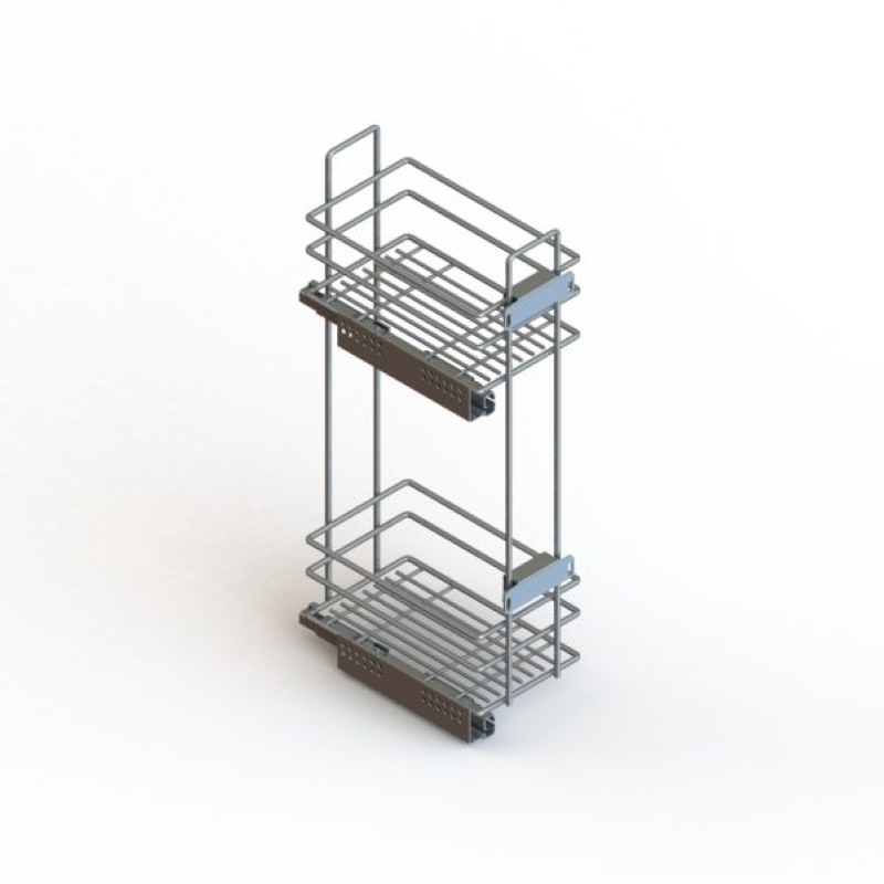 Корзина 200мм 2-х ур прав с/н Хеттих 250 верх. баз