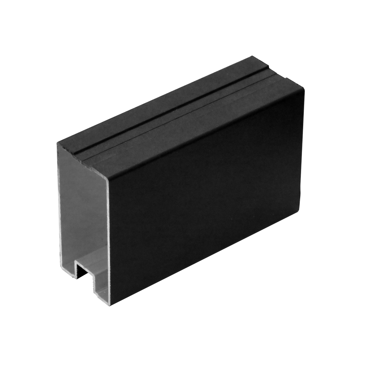 Профиль вертикальный "П" ПРЕМИАЛ черн. муар 5,4м