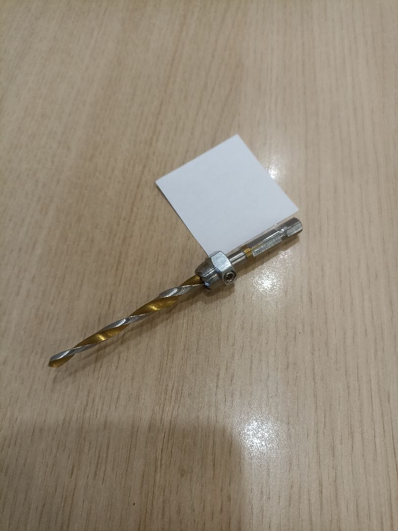 Сверло д/стяжки 6,3х50 титан, шестигран хвостовик