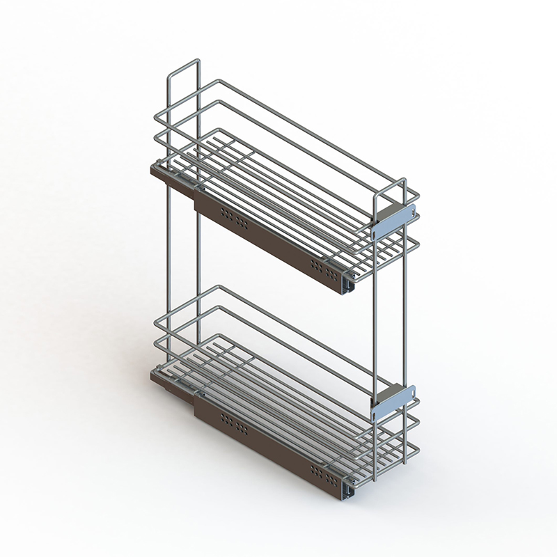 Корзина 200мм 2-х ур лев с/н Боярд 450мм