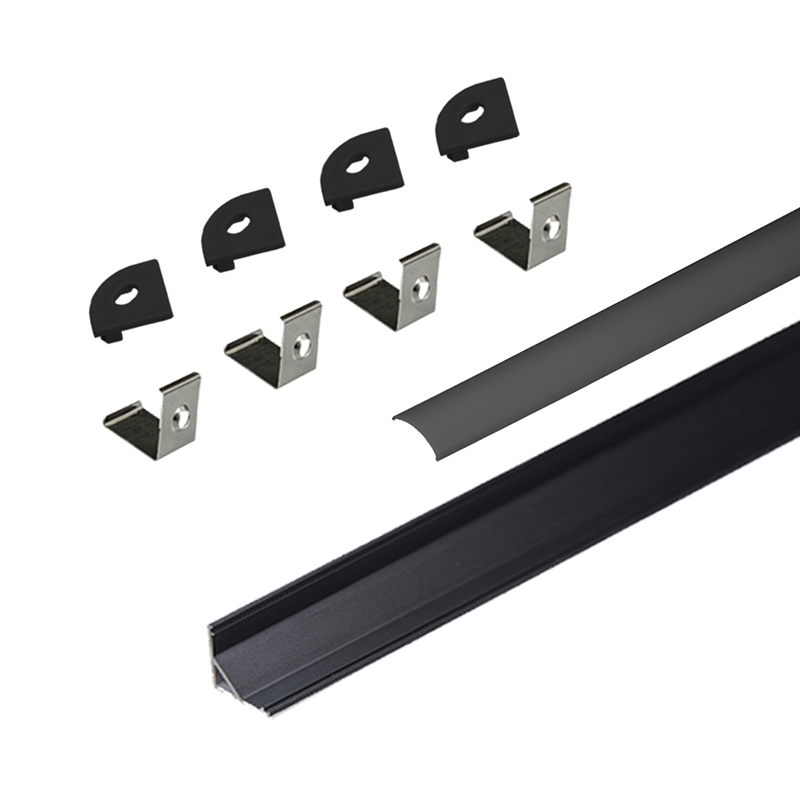 Профиль ал.д/ленты угл. КОМП. 1616W-02 L=2000 черн