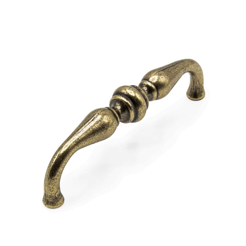 Ручка-скоба 96 мм бронза б/в(59082)