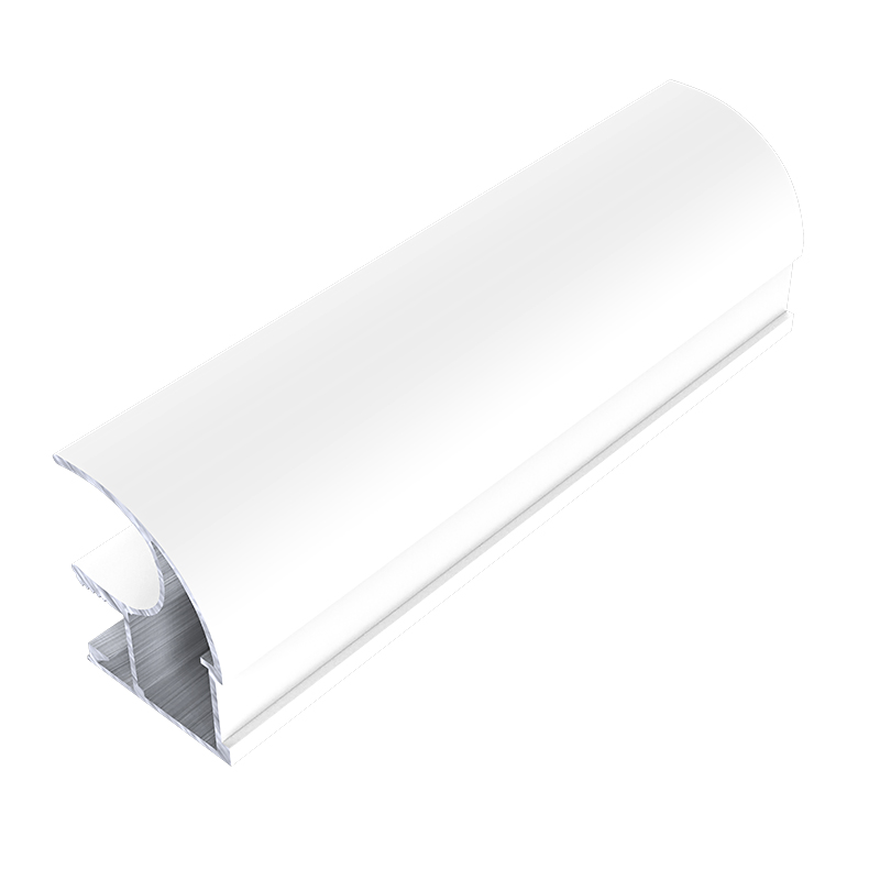 Профиль вертикальный "C" ПРЕМИАЛ белый муар 5,4м