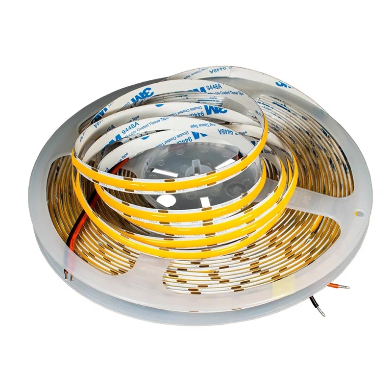 Лента свет. COB LED, 10W/m, IP20, 8мм, нейтр.(5м)