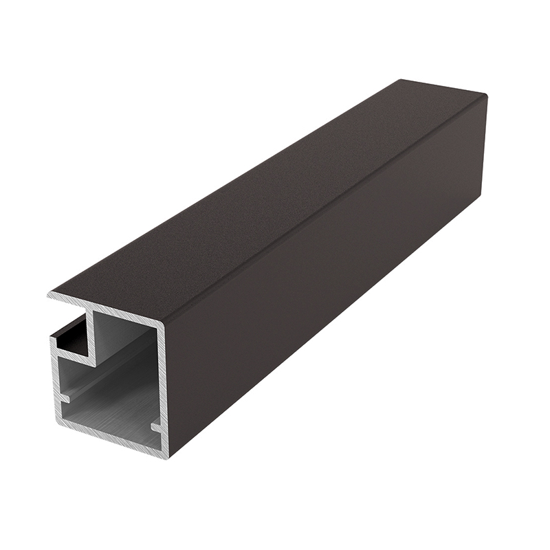 Профиль алюм 19х21мм 6м RF-08/LISO(F1-17) черный