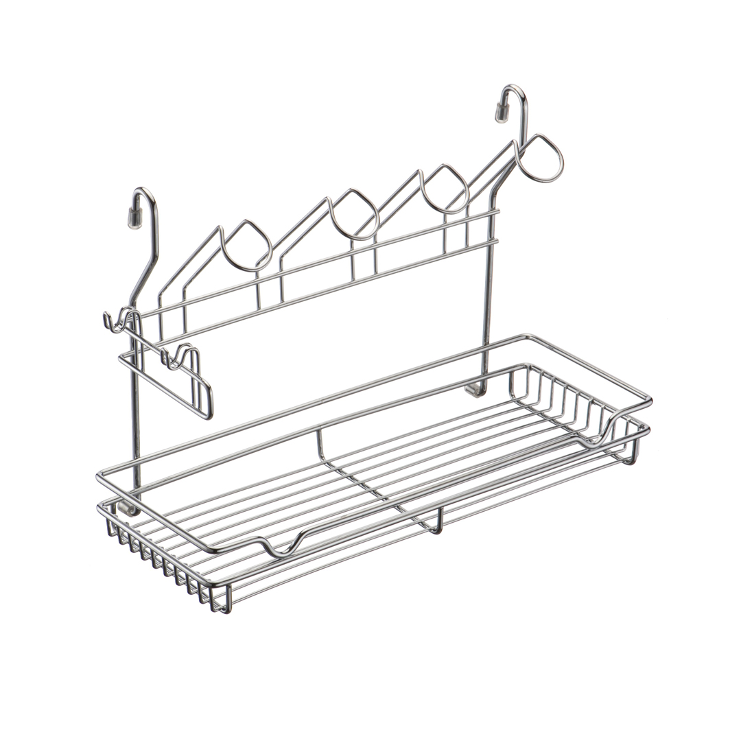 Полка комбинированная, хром (MX-420)