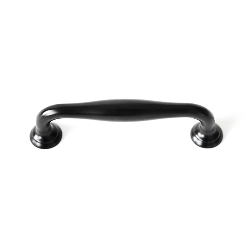 Ручка-скоба 128 мм черный матов FS708E-128 MB (50)