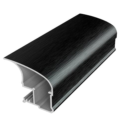 Профиль вертикальный "L" ПРЕМИ черн. муар 5,4м