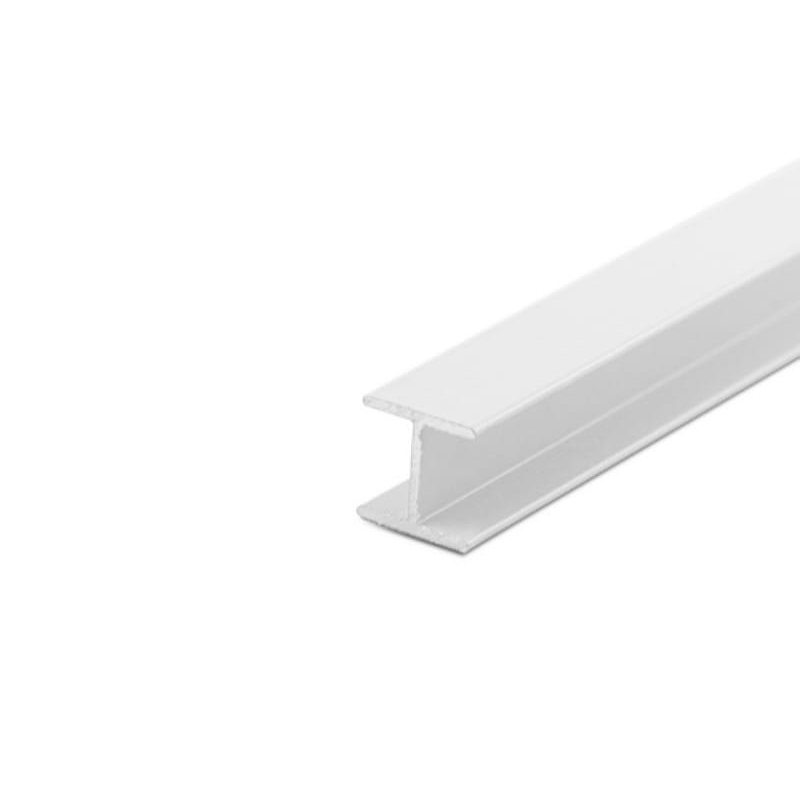 Планка для мебельных щитов 600мм соедин. 4мм белая