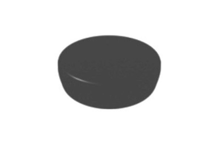 Крышка к петле Боярд  круглая, черная Н17ВL