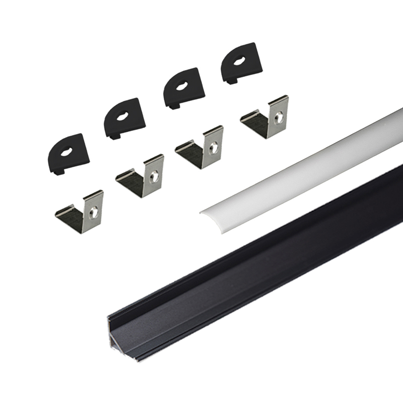 Профиль ал.д/ленты угл. КОМП. 1616W-03 L=2000 черн