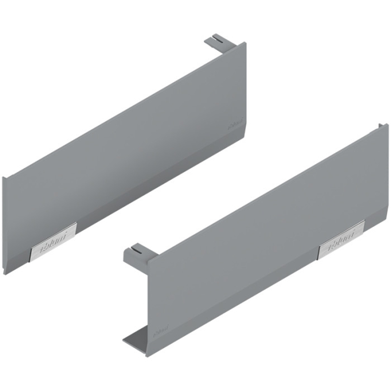 Заглушки д/AVENTOS HF/HS/HL Top светло-серый/нерж