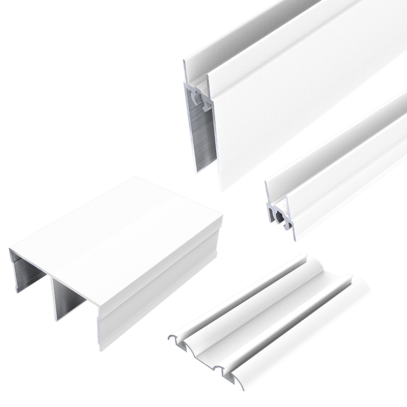 Комплект профилей ПРЕМИАЛ белый муар, 3900мм