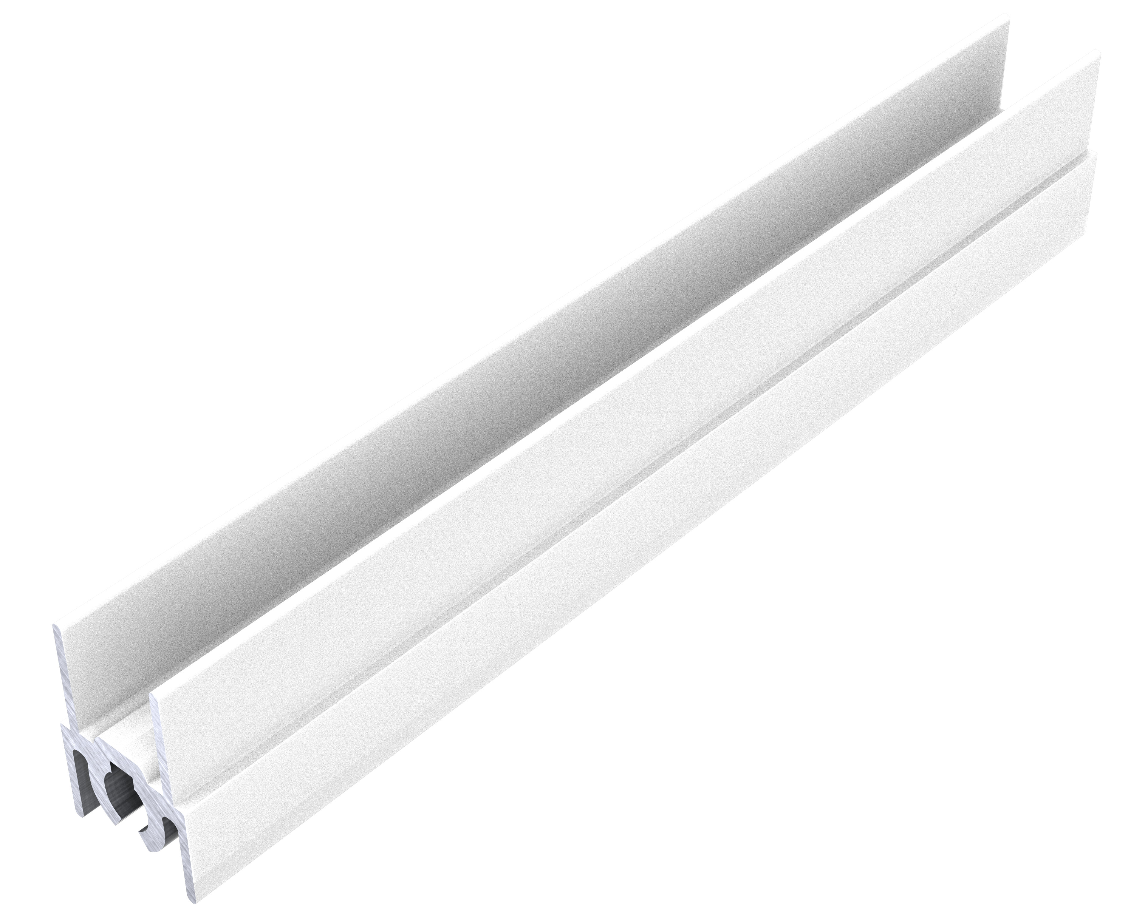 Профиль гор. верх FURNIAL белый глянец 5,9м