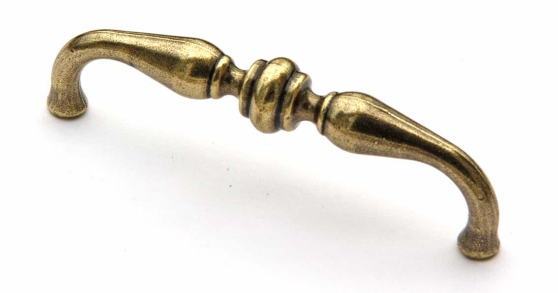 Ручка-скоба 96 мм бронза б/в(59082)