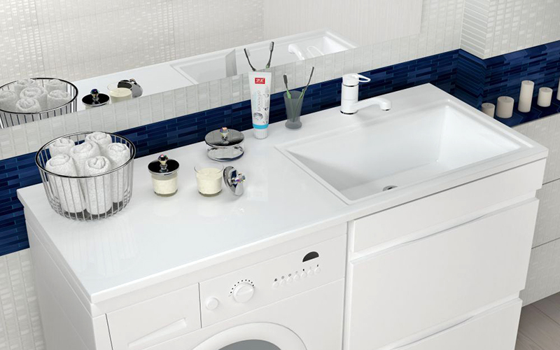 Раковина Uperwood Марсал 1200 R белая